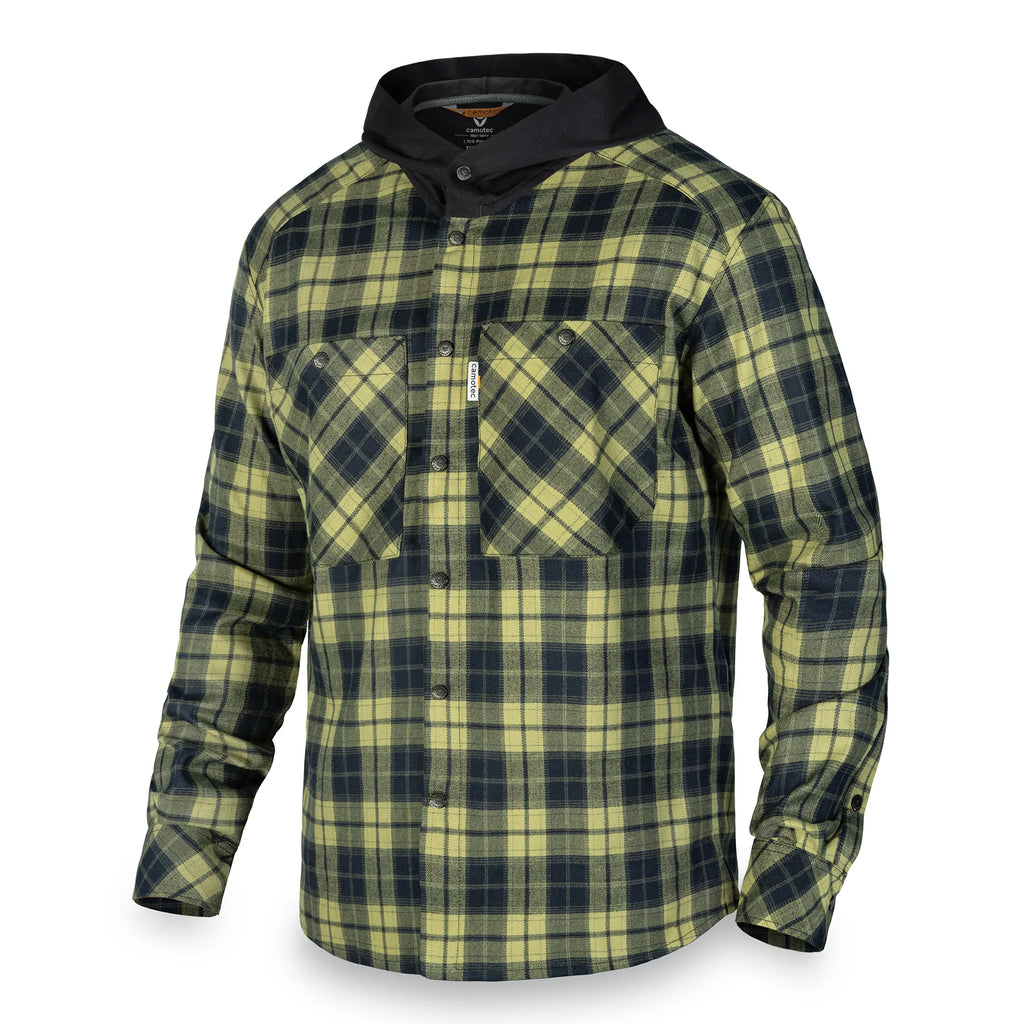 Сорочка з каптуром "Вектор" Lime Green/Navy