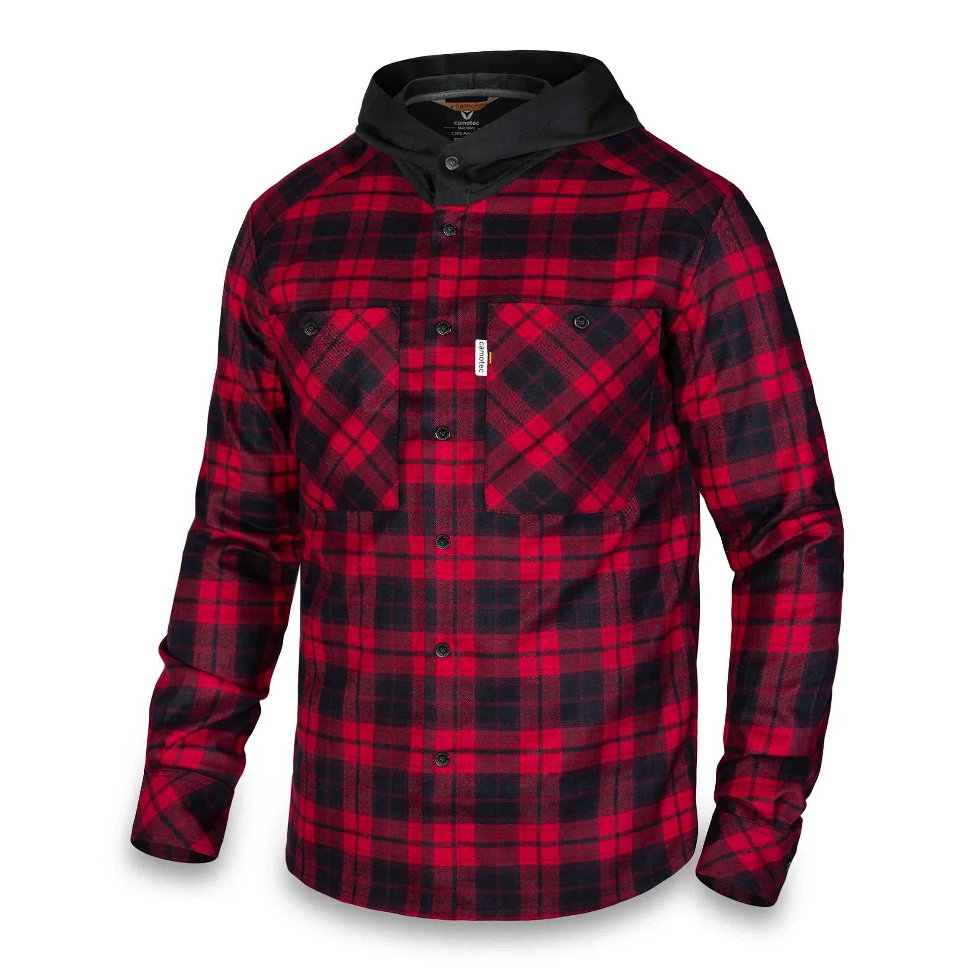 Сорочка з каптуром "Вектор" Red/Black