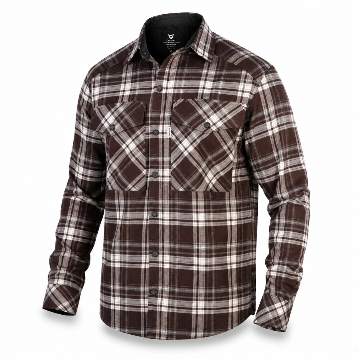 Сорочка “Буревій” Brown/White