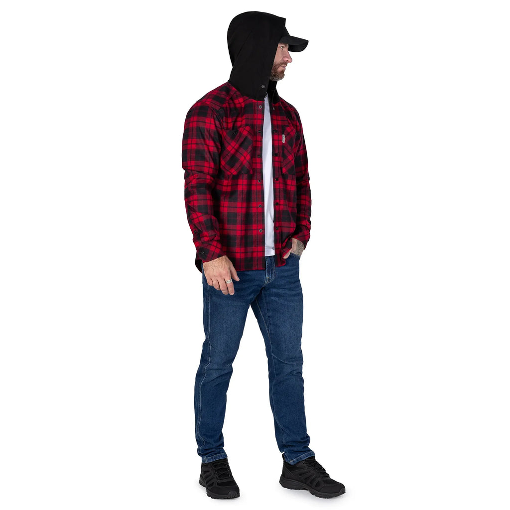 Сорочка з каптуром "Вектор" Red/Black