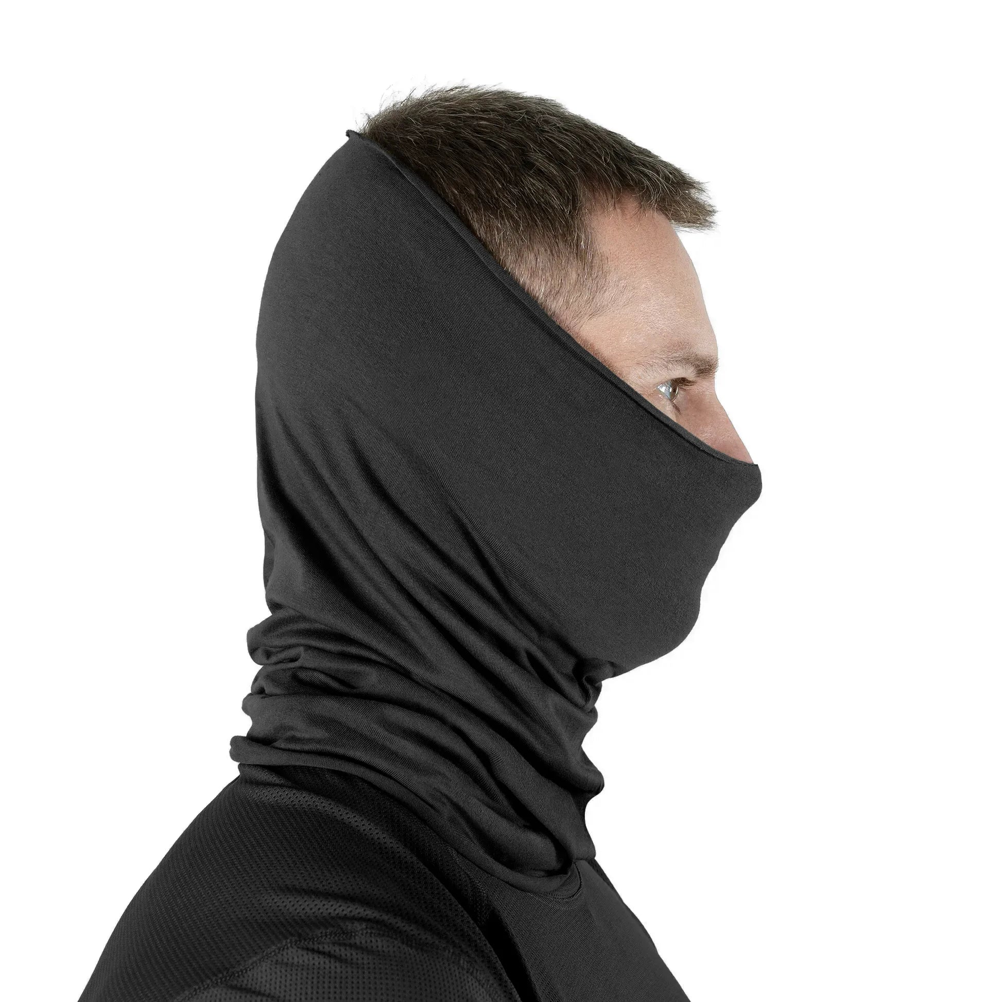 Шарф-труба Eco 100%  Cotton Black