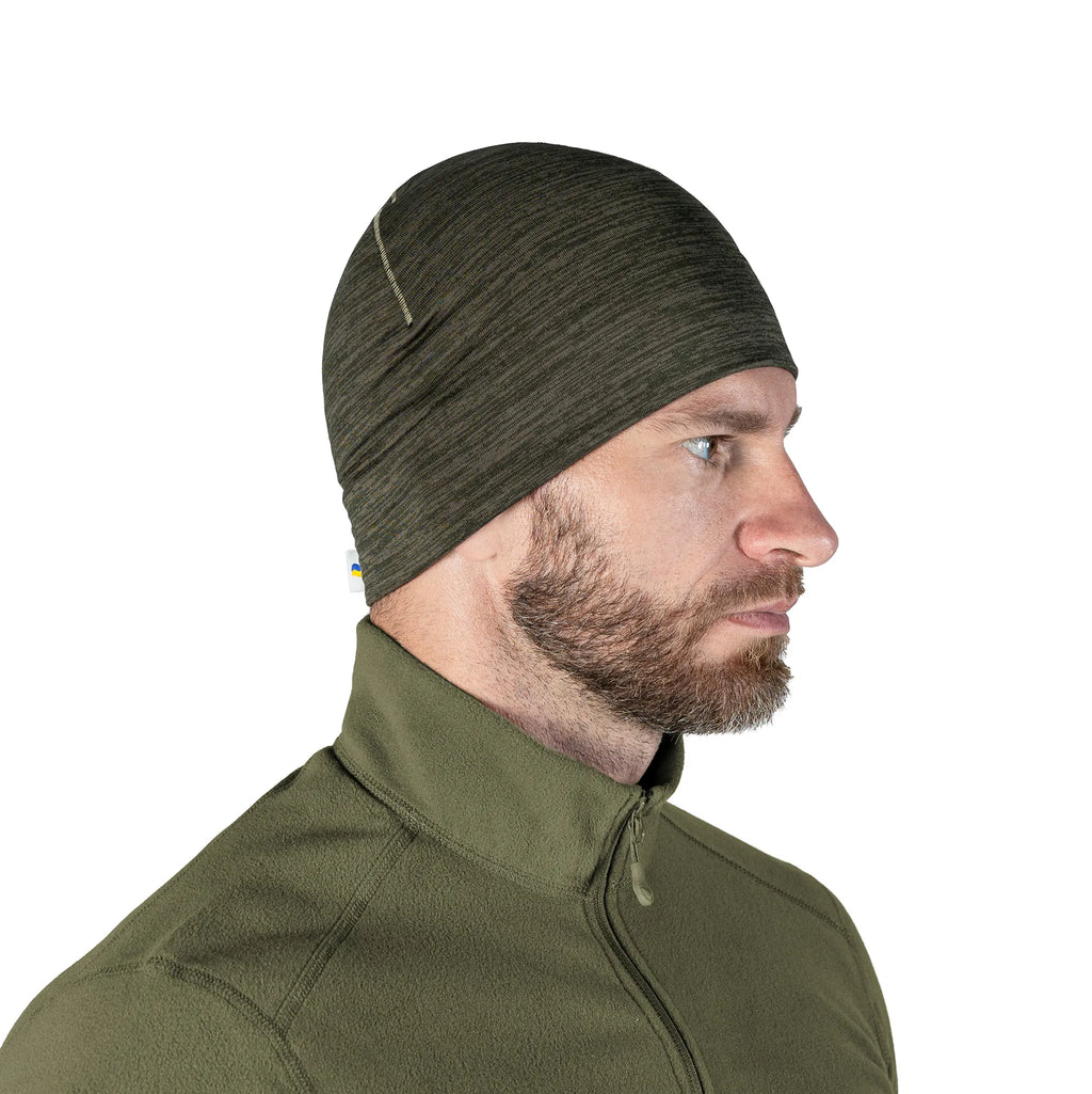 Шапка Beanie 3.0 Polarheat QS Олива меланж