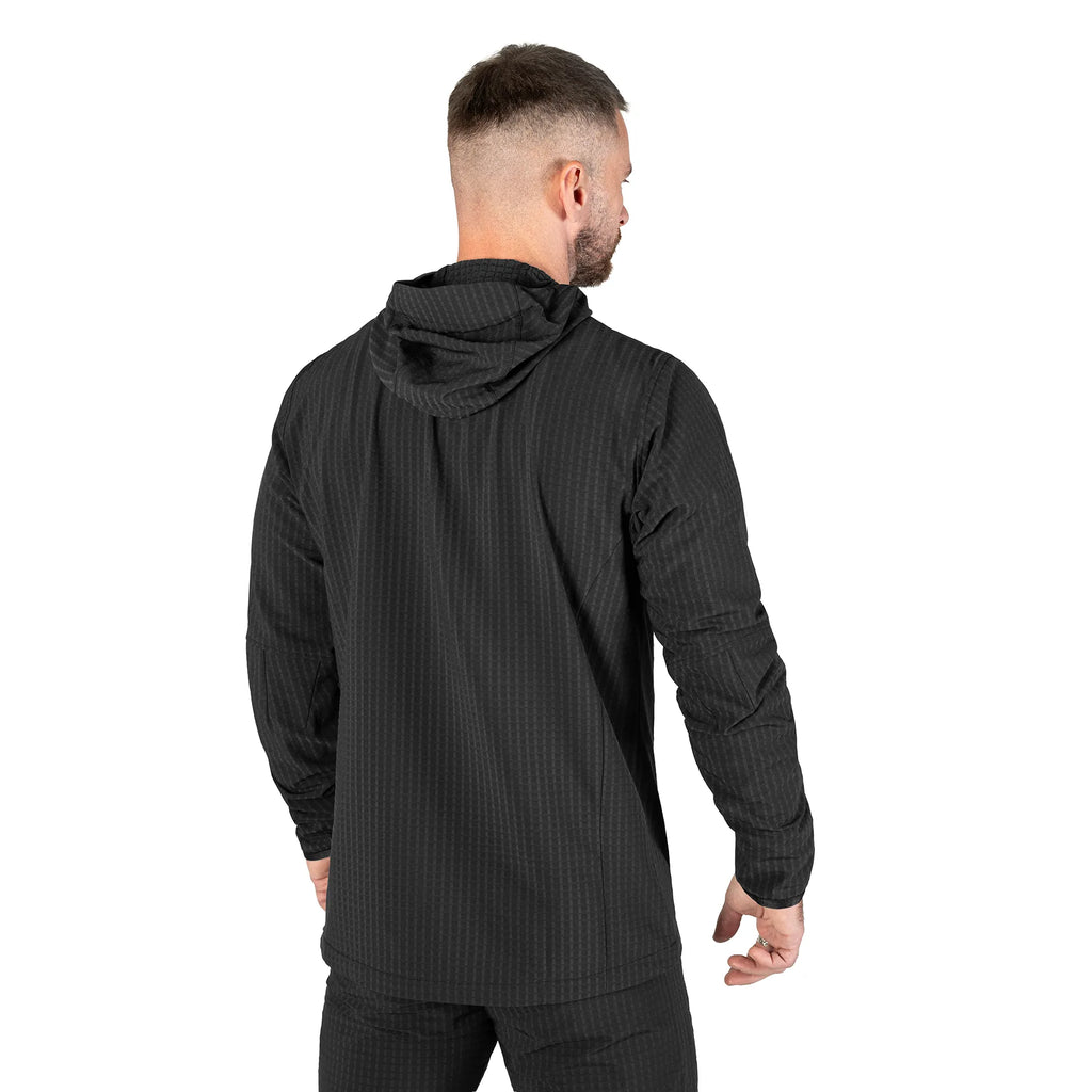 Кофта TechGrid Hood Чорна