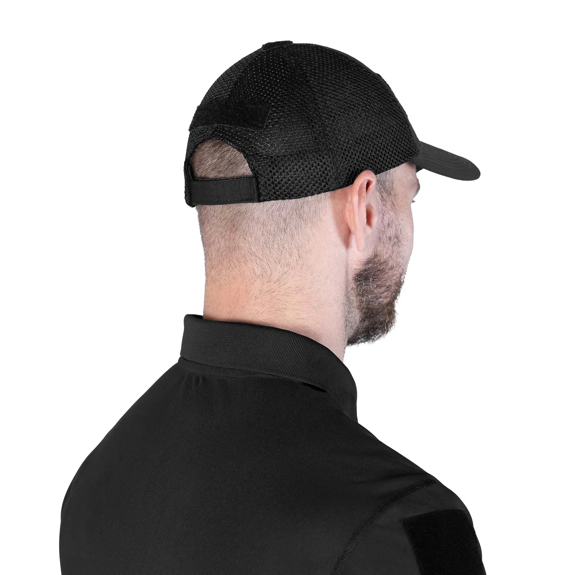 Бейсболка Tactic Mesh Rip-Stop Stretch Чорна