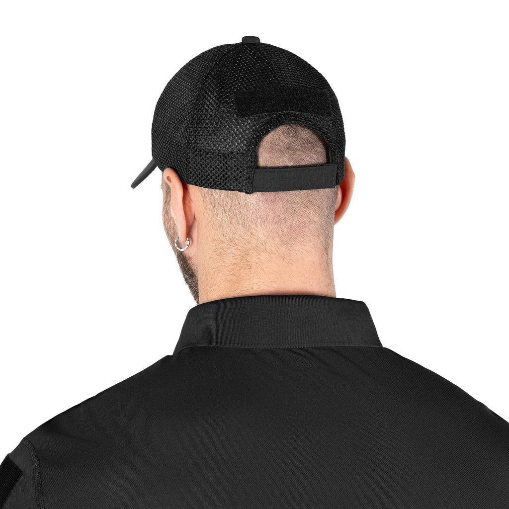 Бейсболка NPU Mesh Rip-Stop Stretch Чорна