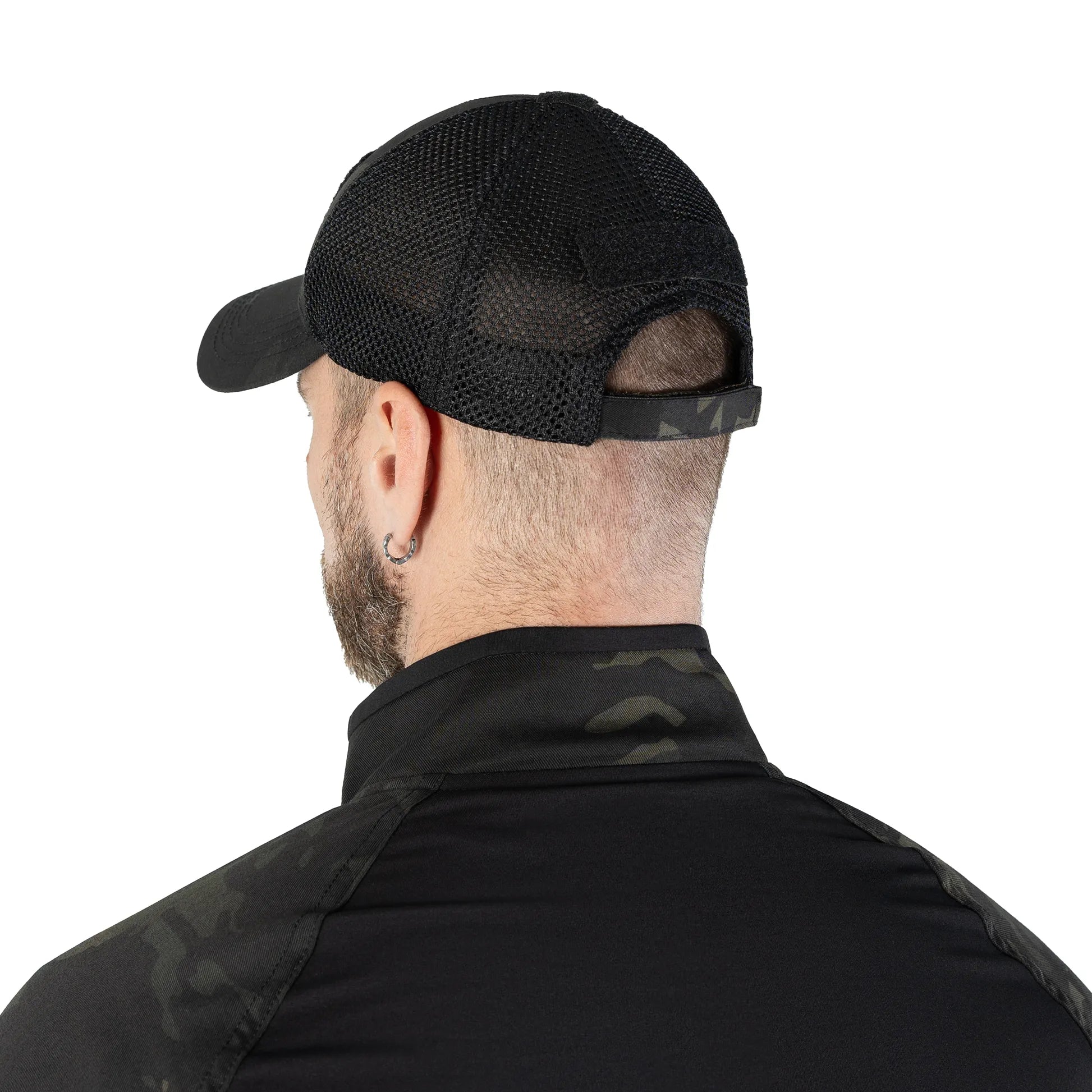 Бейсболка Tactic Mesh Twill MC Black
