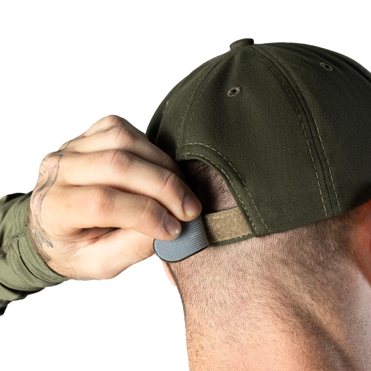 Бейсболка New Fix Canvas Dark Olive