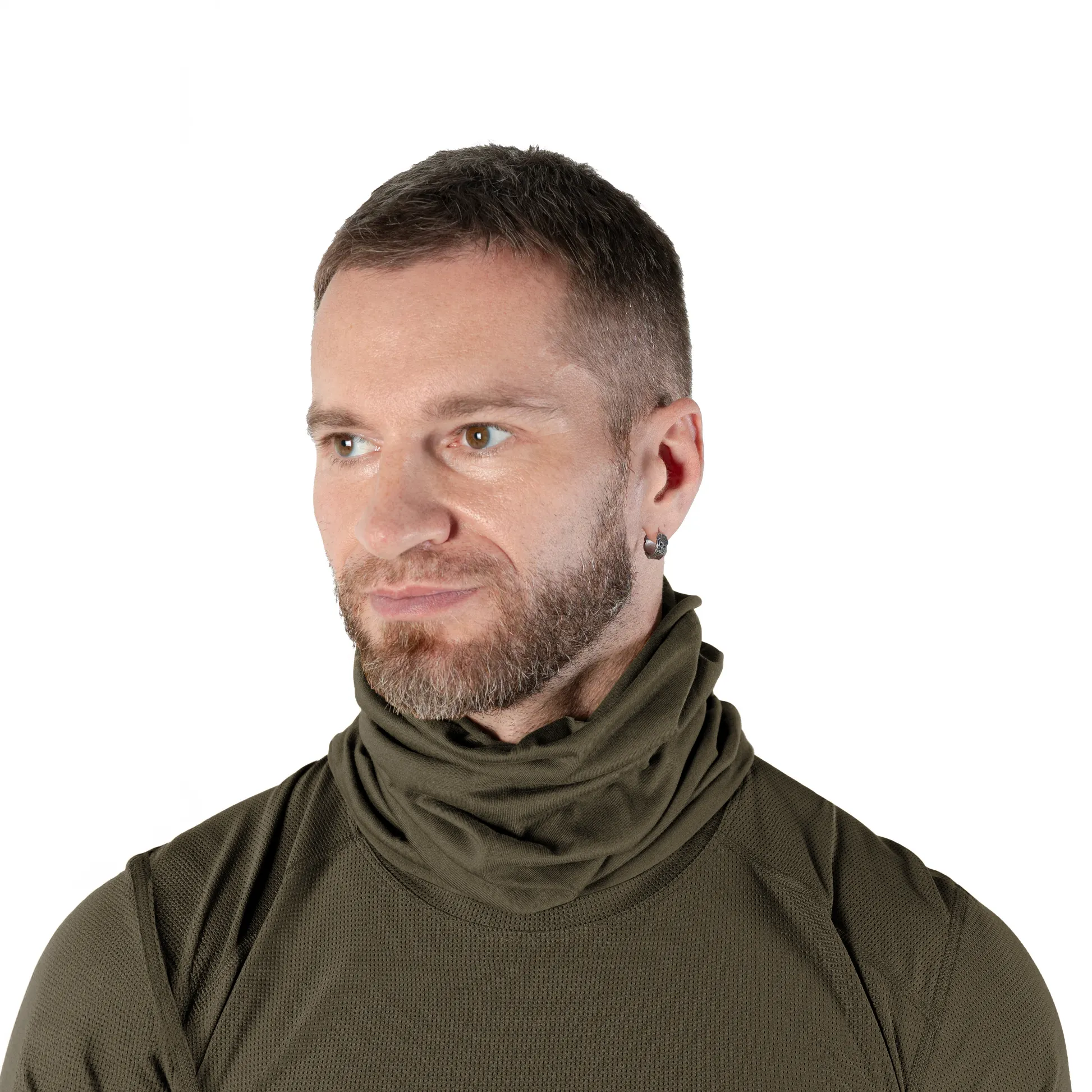 Шарф-труба Eco 100%  Cotton Olive