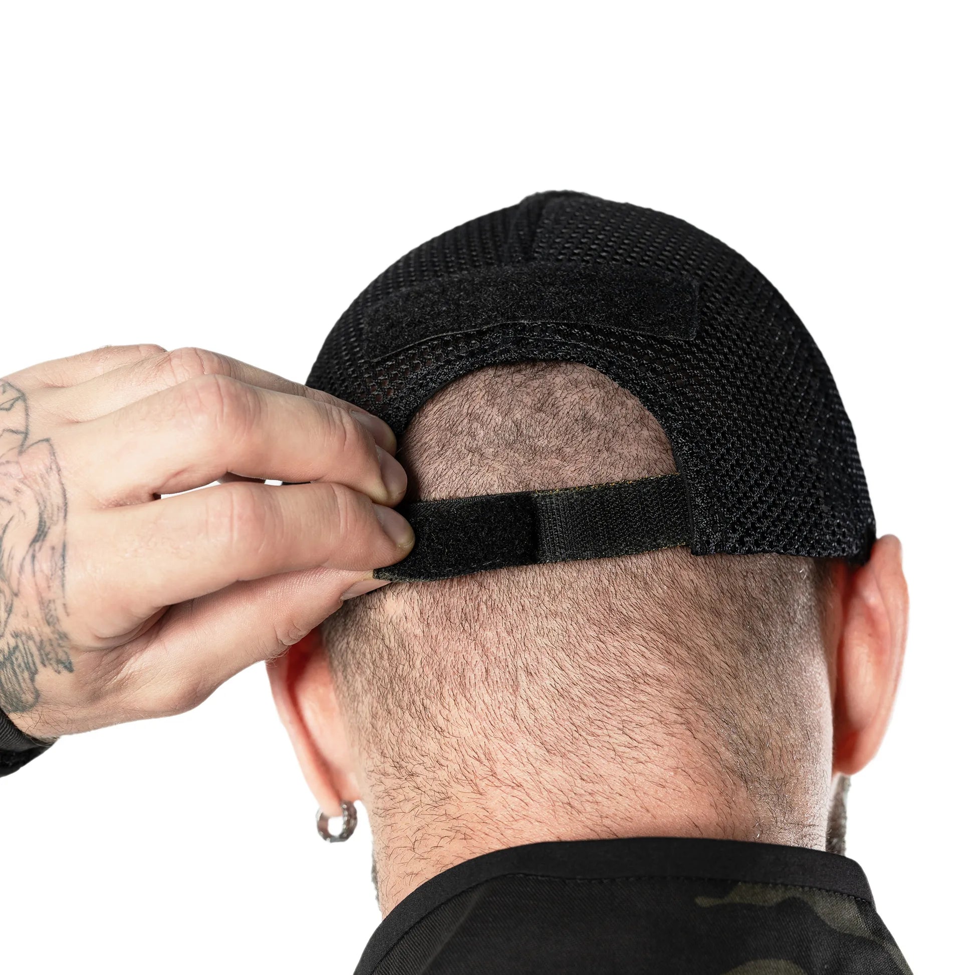 Бейсболка Tactic Mesh Twill MC Black
