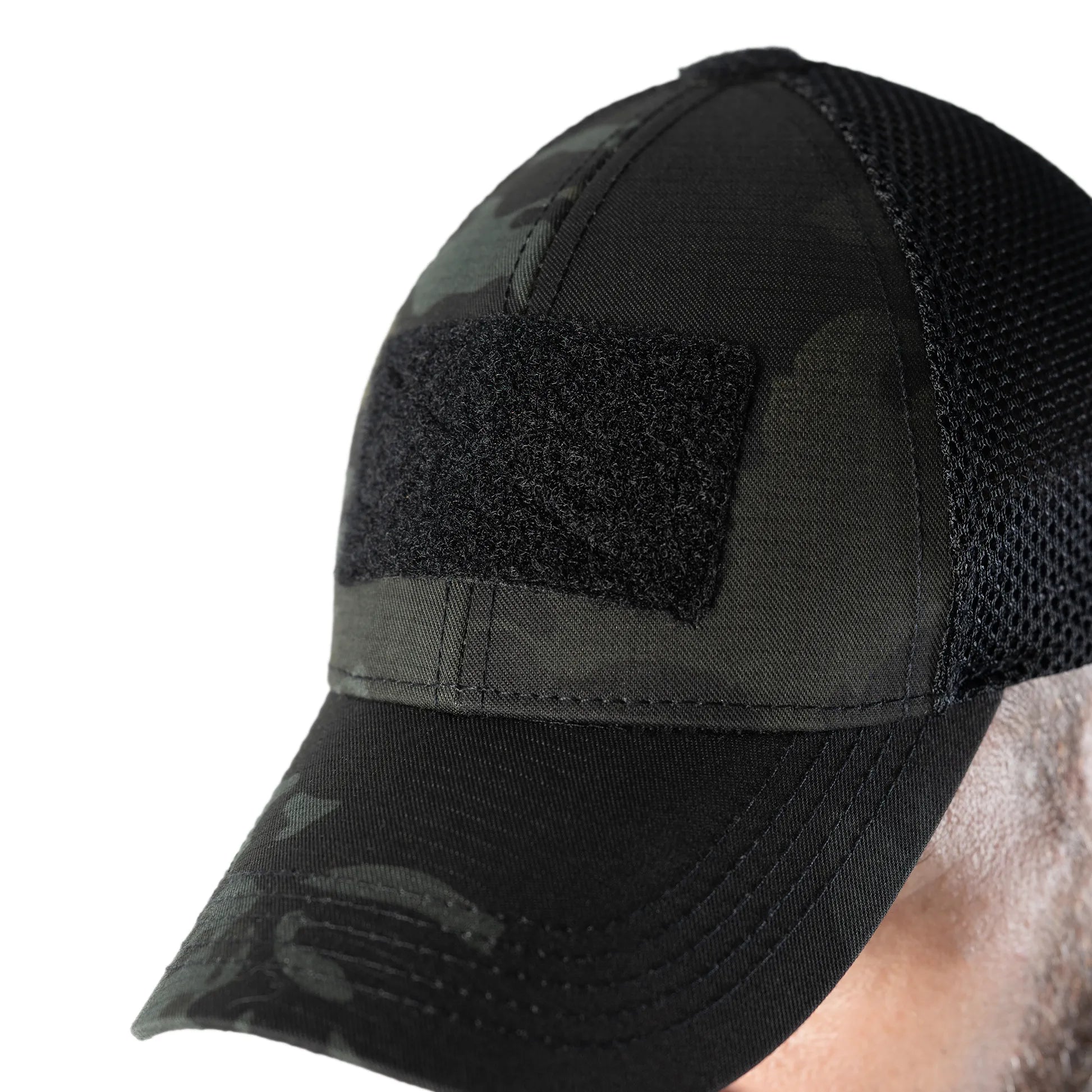 Бейсболка Tactic Mesh Twill MC Black