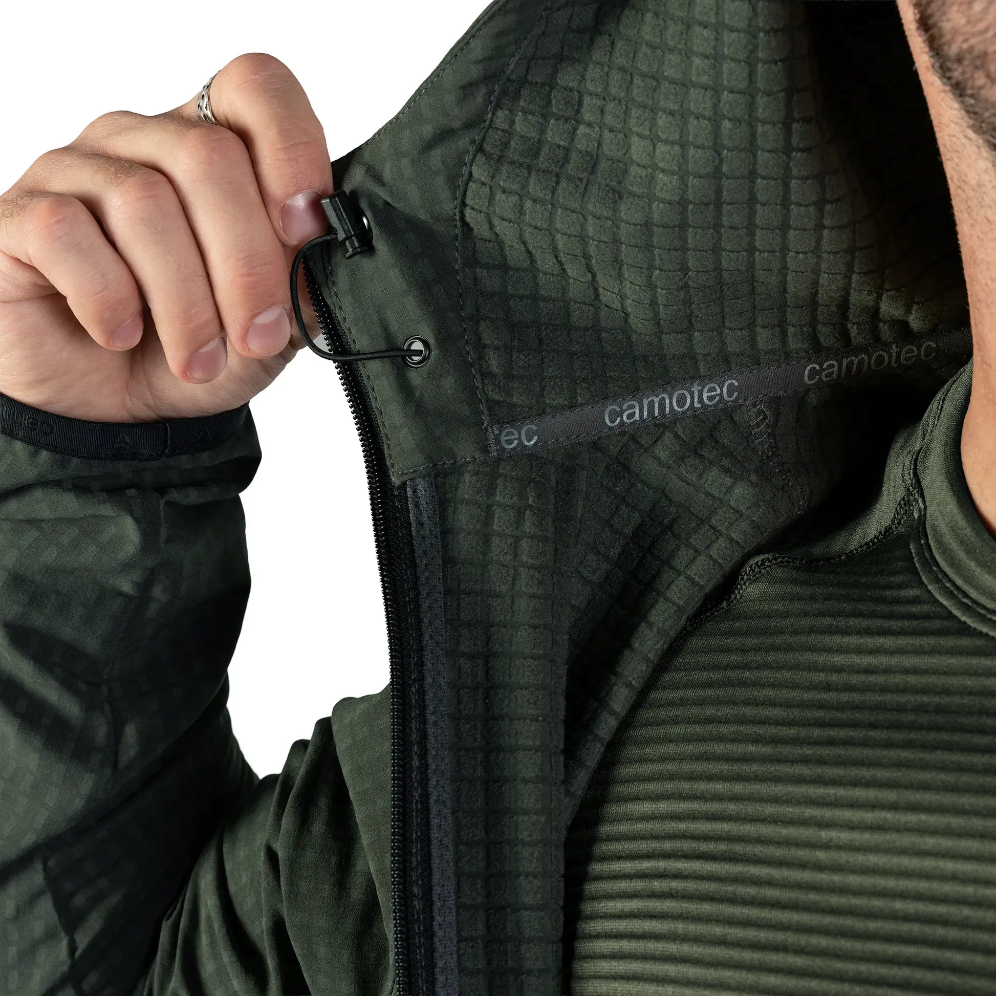 Кофта TechGrid Hood Олива