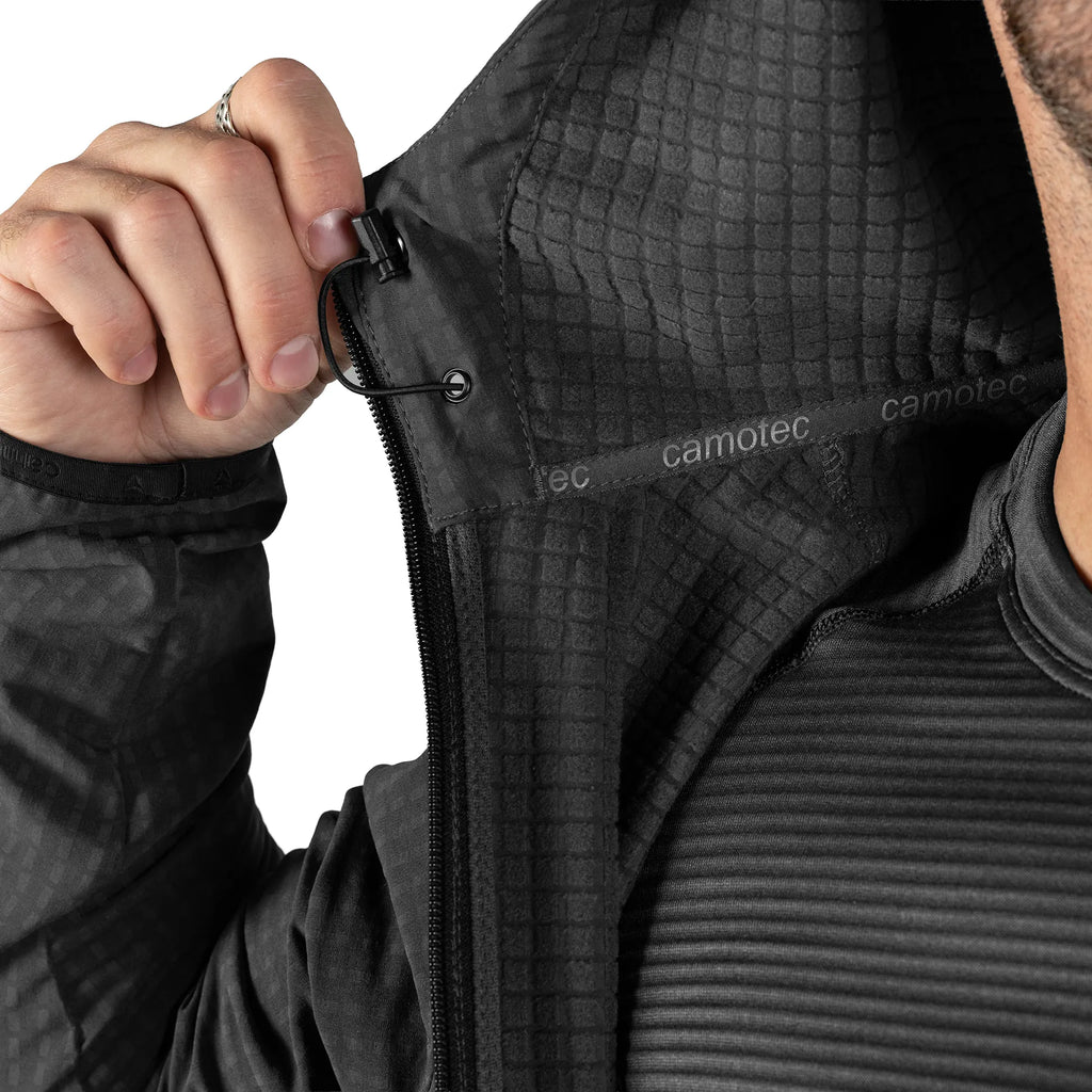 Кофта TechGrid Hood Чорна