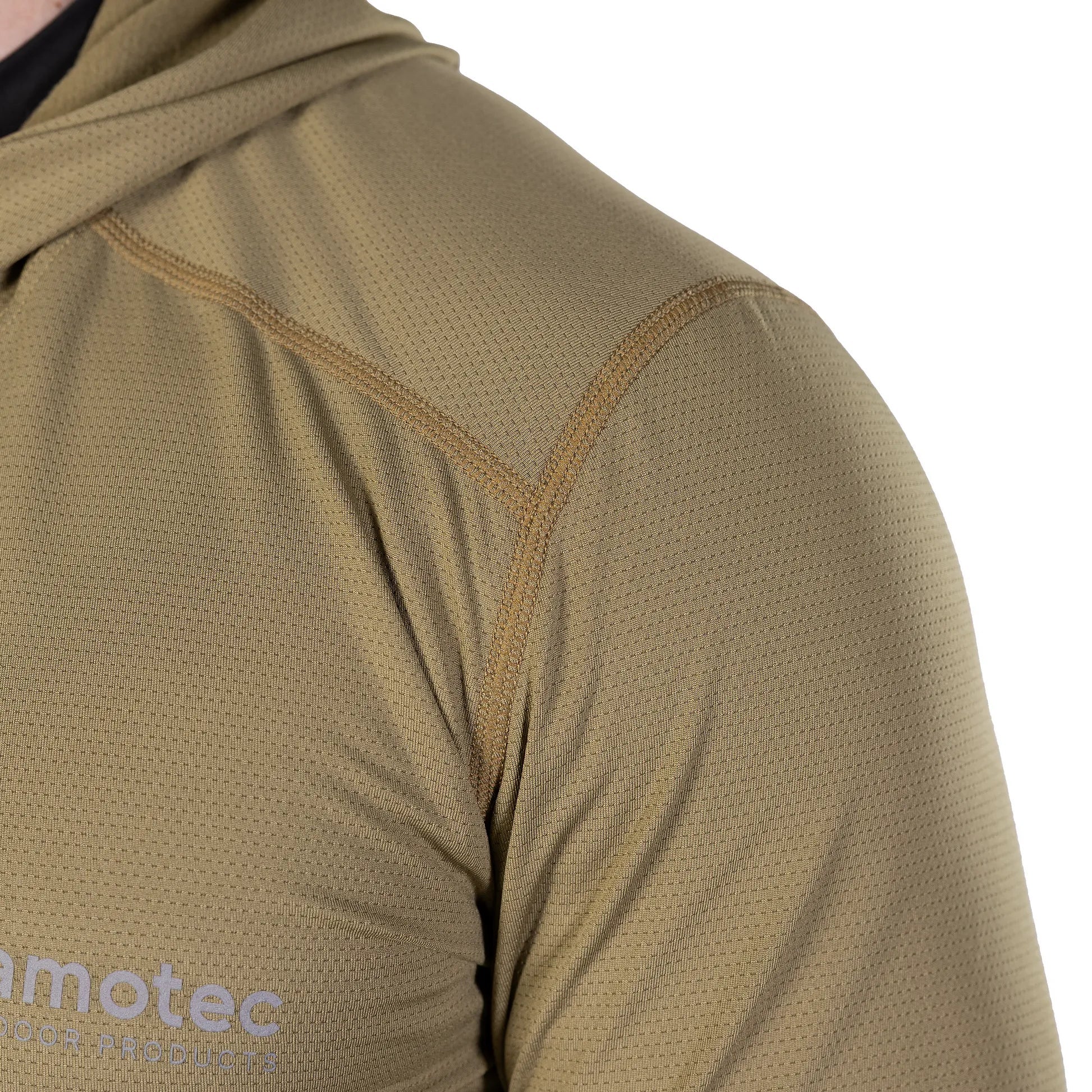 Лонгслів Chiton Hood 2.0 CoolPass ThermoGrid Tan