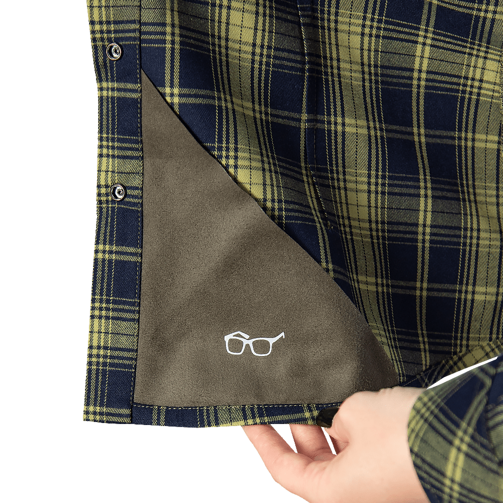 Сорочка Pani "Буревій" (Logo Tan) Lime Green/Navy