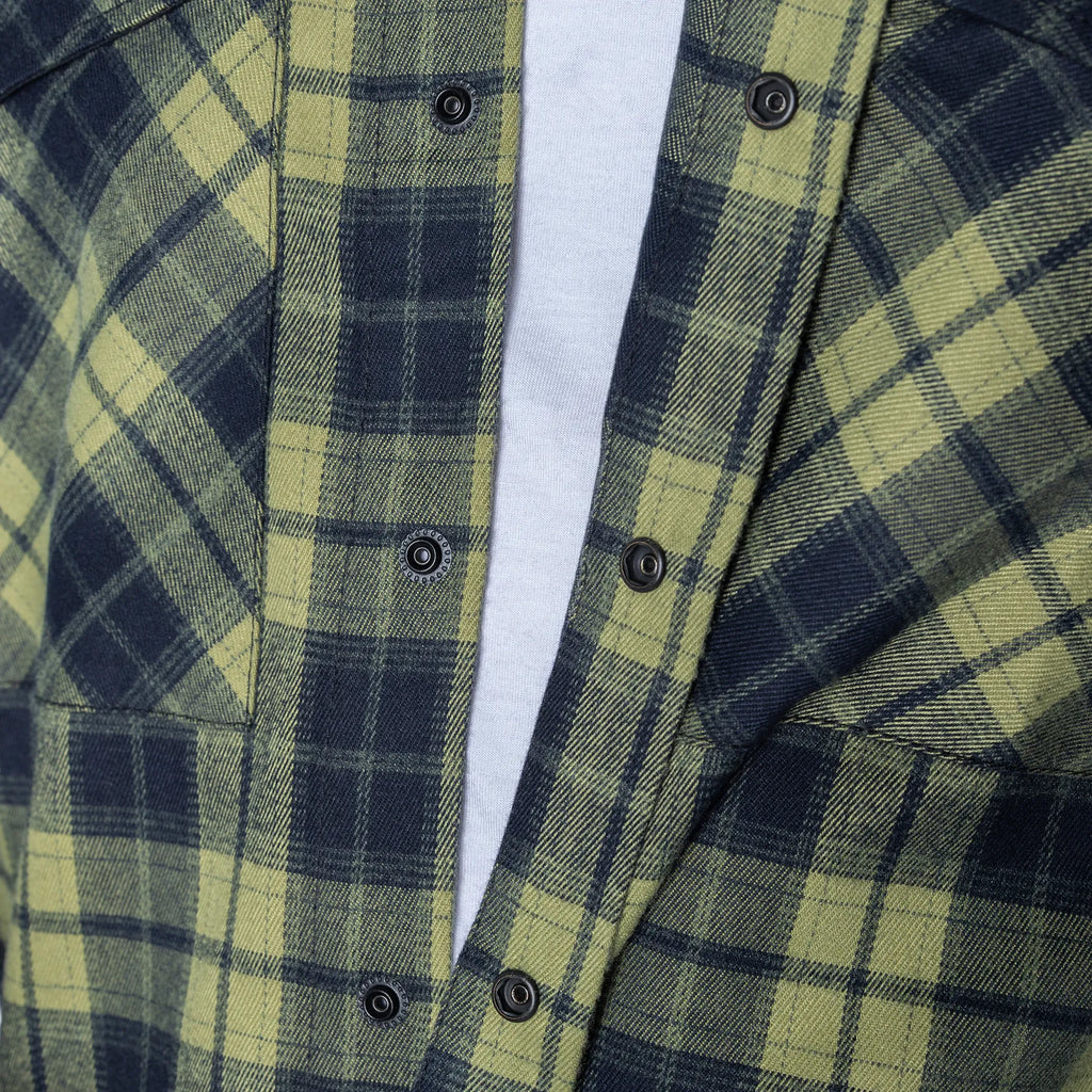 Сорочка "Буревій" Lime Green/Navy (375-9а)