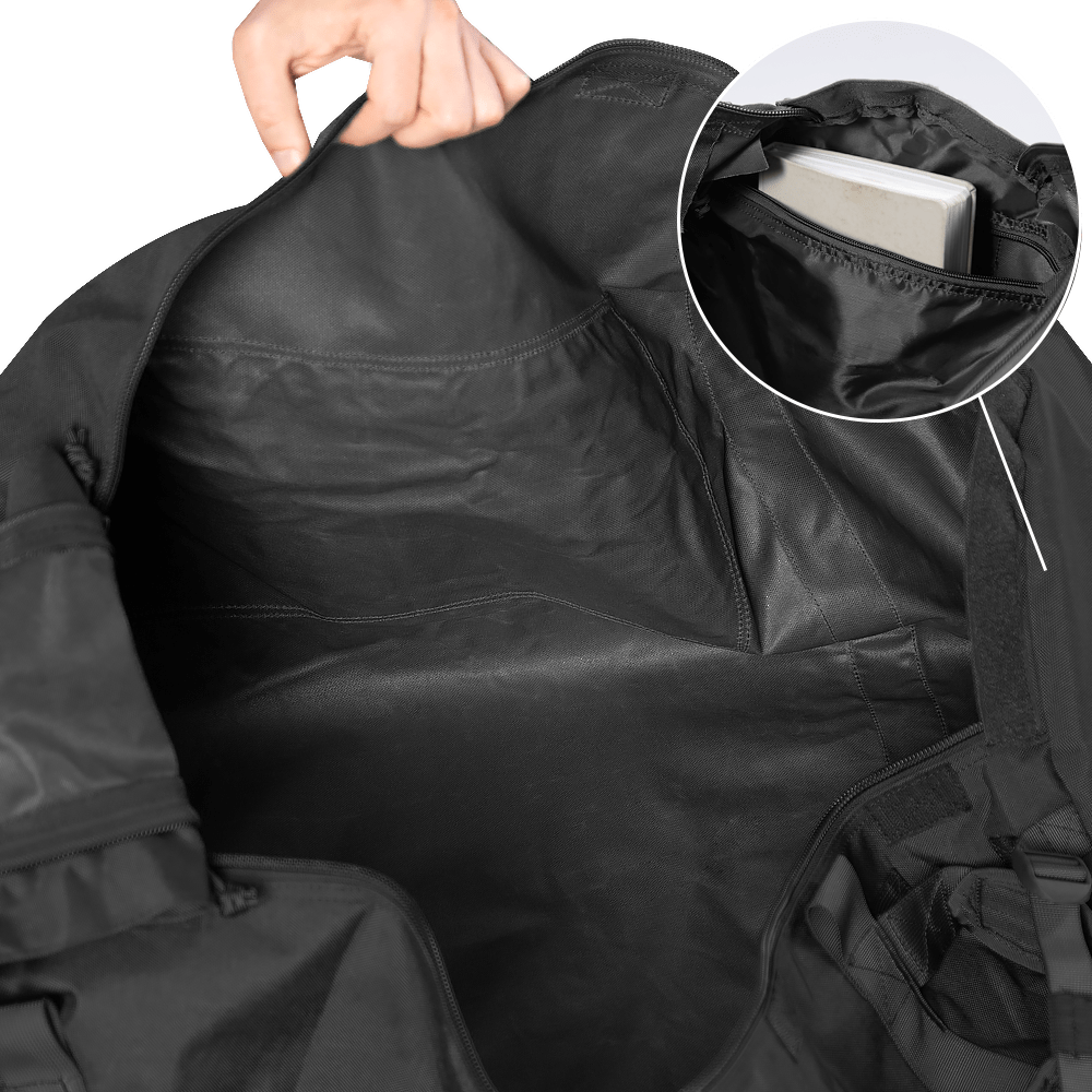 Баул  Carrier 2.0 110л Nylon 1000D Чорний