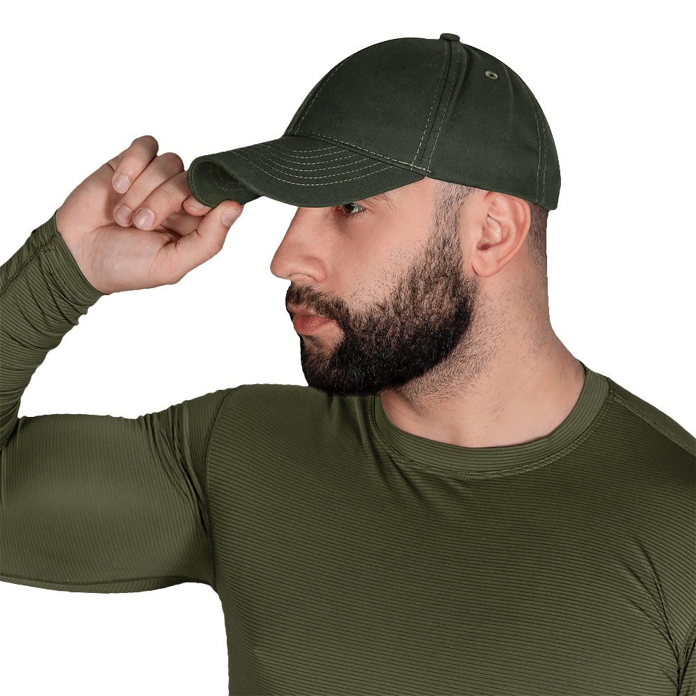 Бейсболка New Fix Canvas Dark Olive