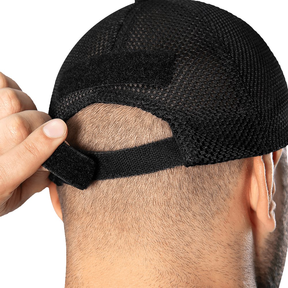 Бейсболка NPU Mesh Rip-Stop Stretch Чорна