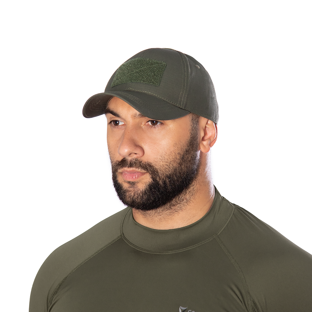 Бейсболка Tactic Twill Темна олива