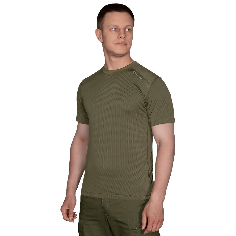 Футболка Chiton Grid Олива