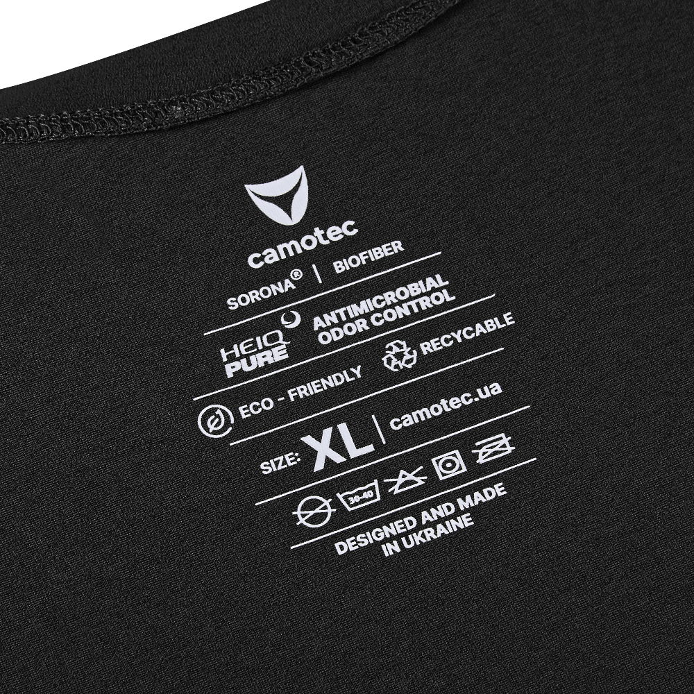 Футболка Pani Totem Logo V-neck Чорна