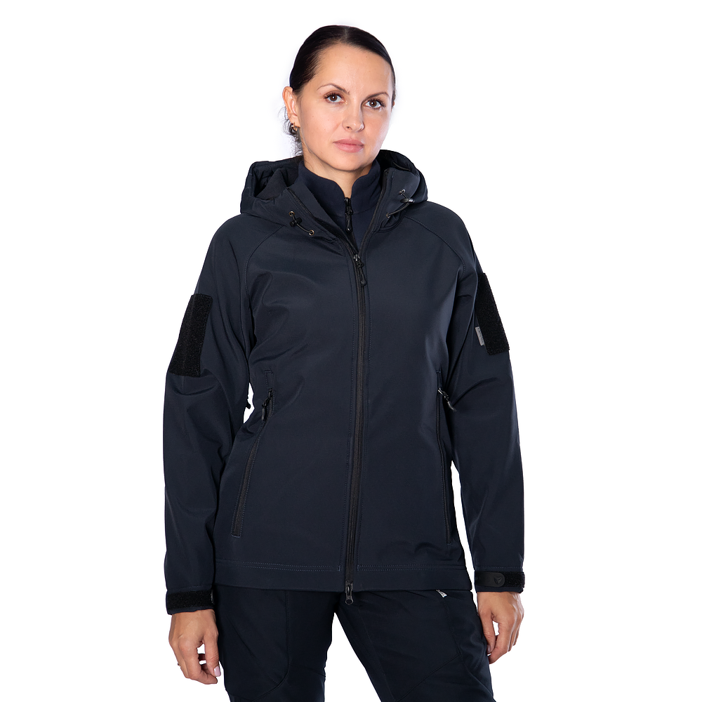 Жіноча куртка Pani SoftShell Темно-синя