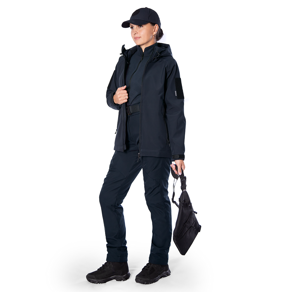 Жіноча куртка Pani SoftShell Темно-синя