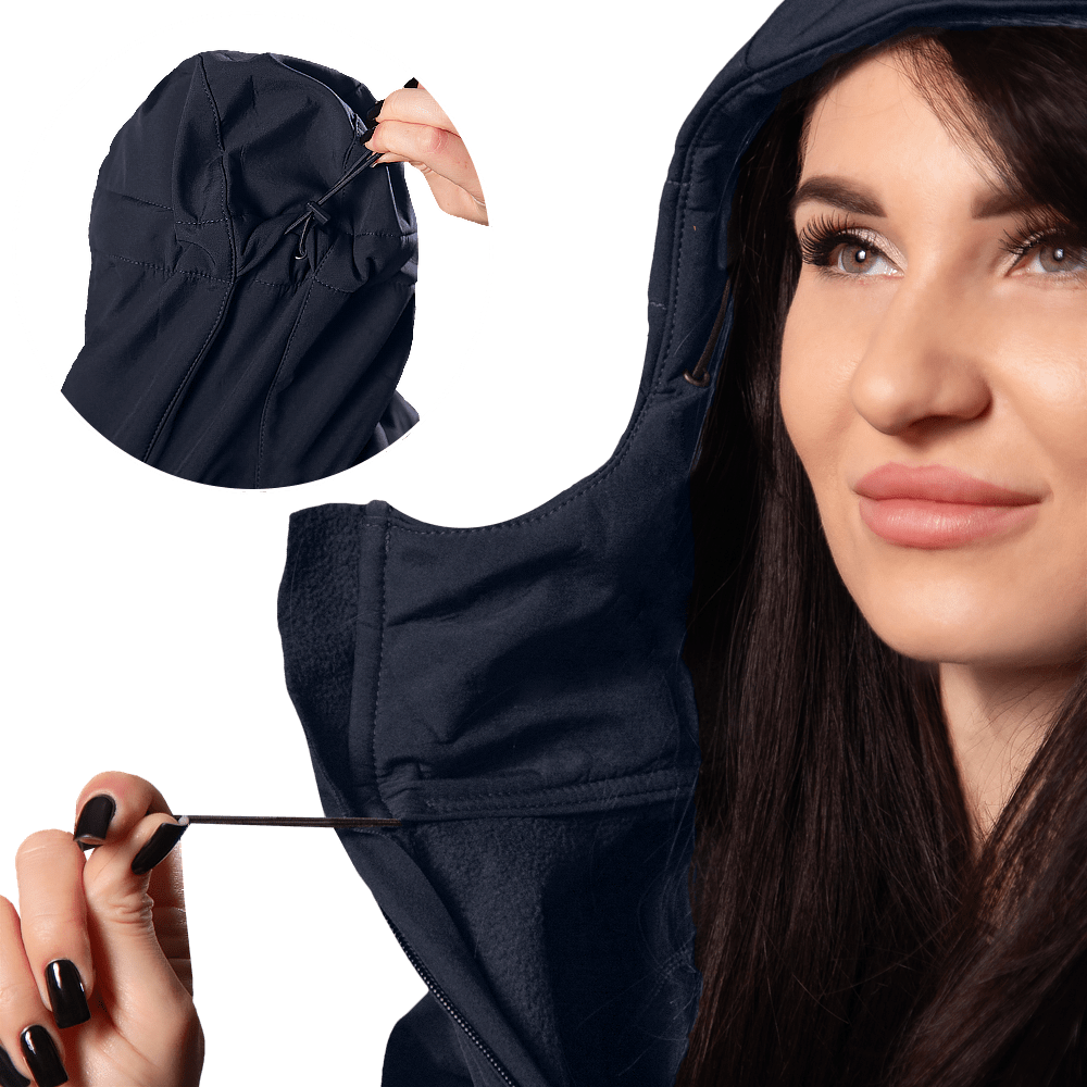 Жіноча куртка Pani SoftShell Темно-синя