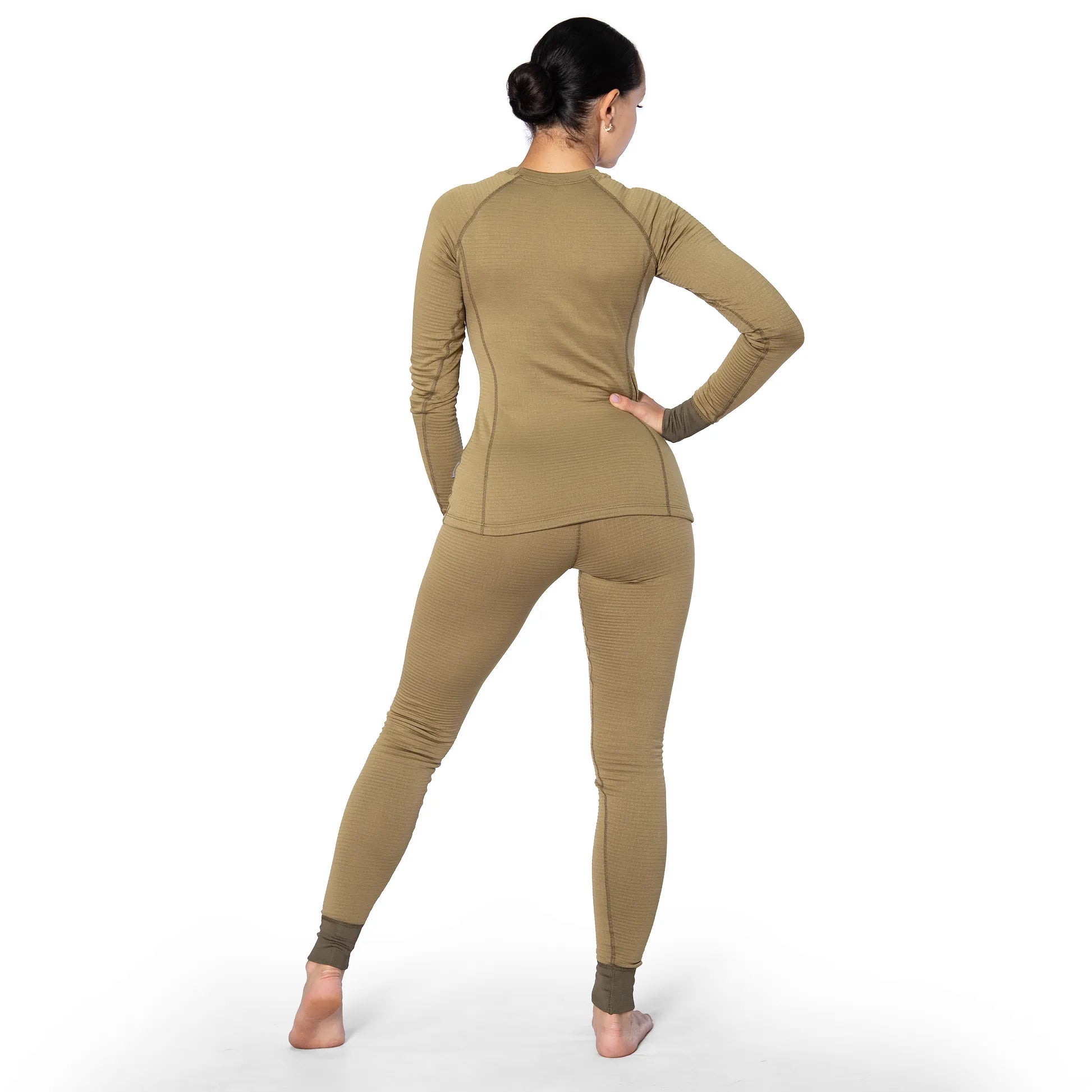 Жіноча термобілизна LVL2 Pani Polarheat QS Tan