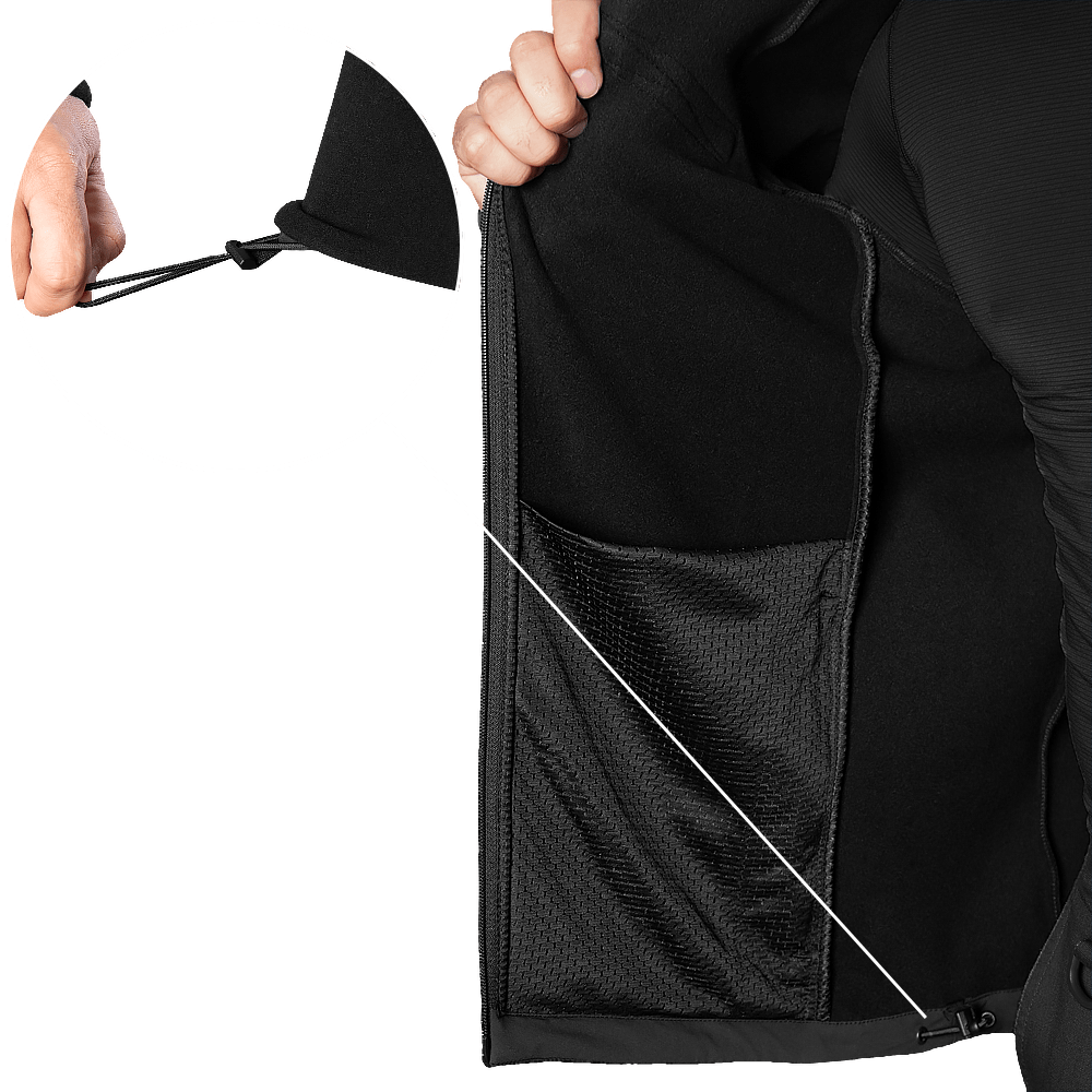 Кофта Commander NPU Himatec 250 Чорна