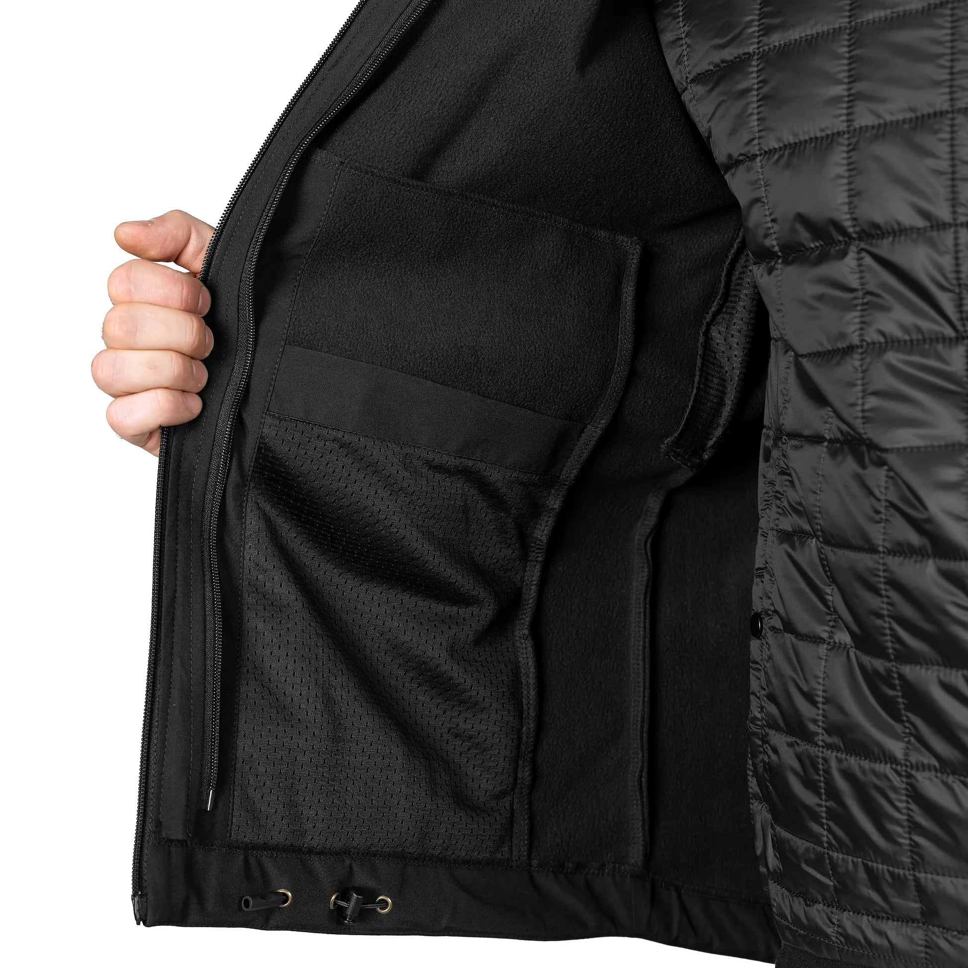 Комплект 2в1 Куртка SoftShell з жилеткою Чорний