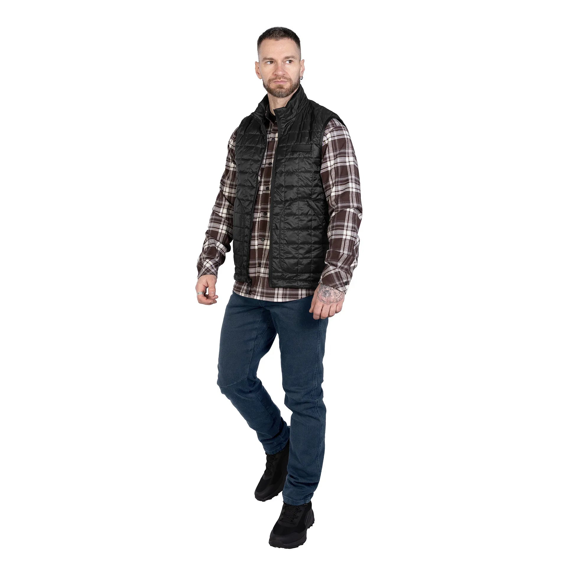 Комплект 2в1 Куртка SoftShell з жилеткою Чорний