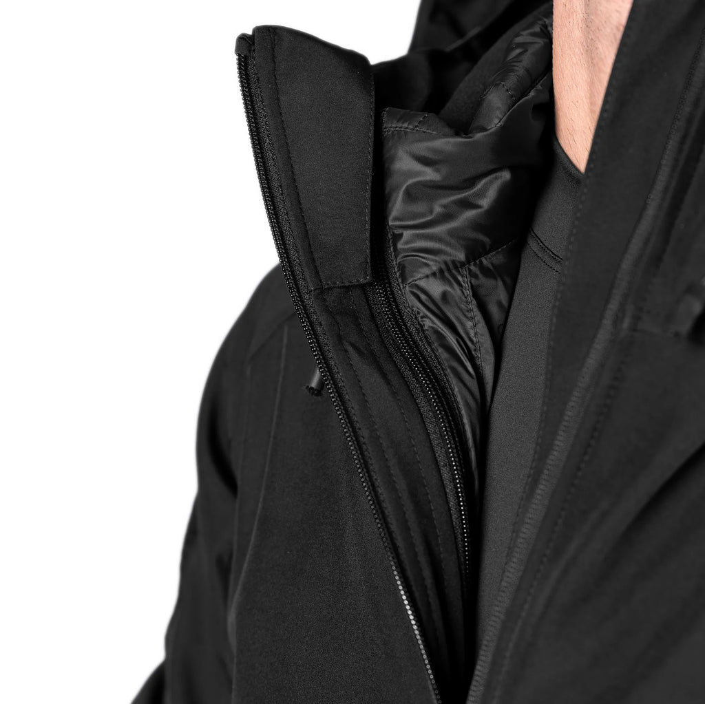 Комплект 2в1 Куртка SoftShell з жилеткою Чорний