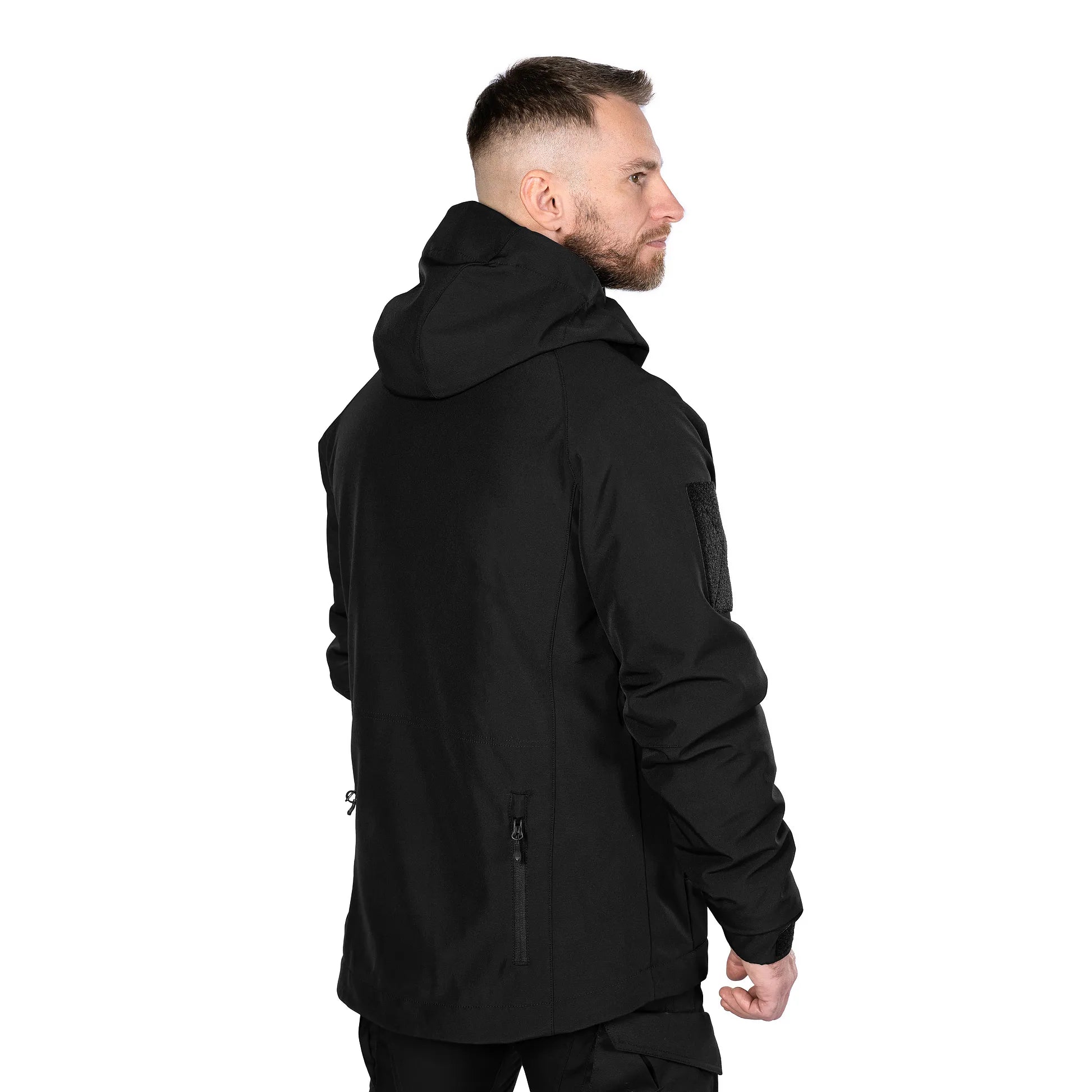 Комплект 2в1 Куртка SoftShell з жилеткою Чорний