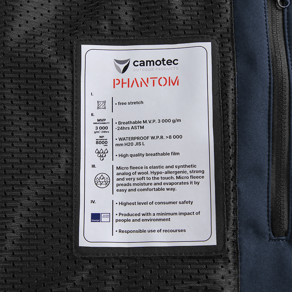 Комплект Phantom SoftShell Темно-синій