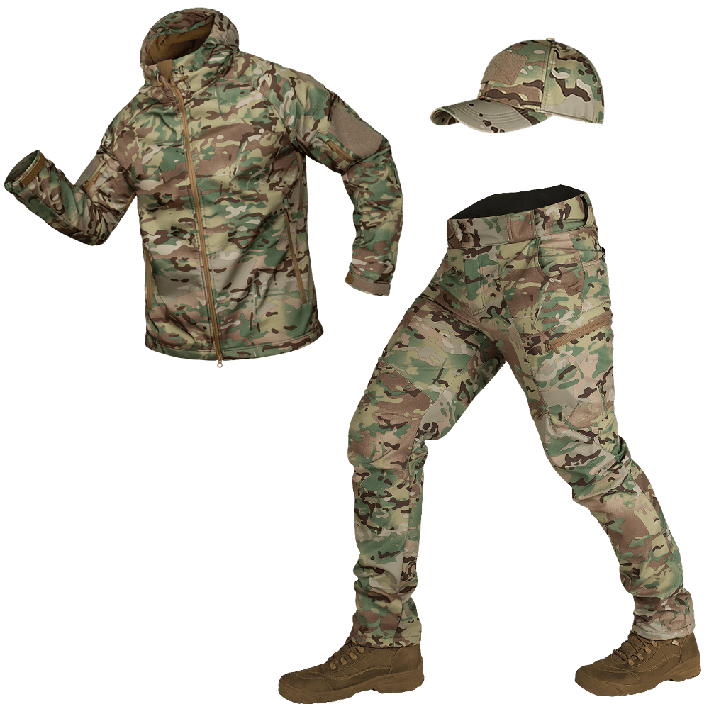 Комплект Softshell (Костюм+Бейсболка) MC
