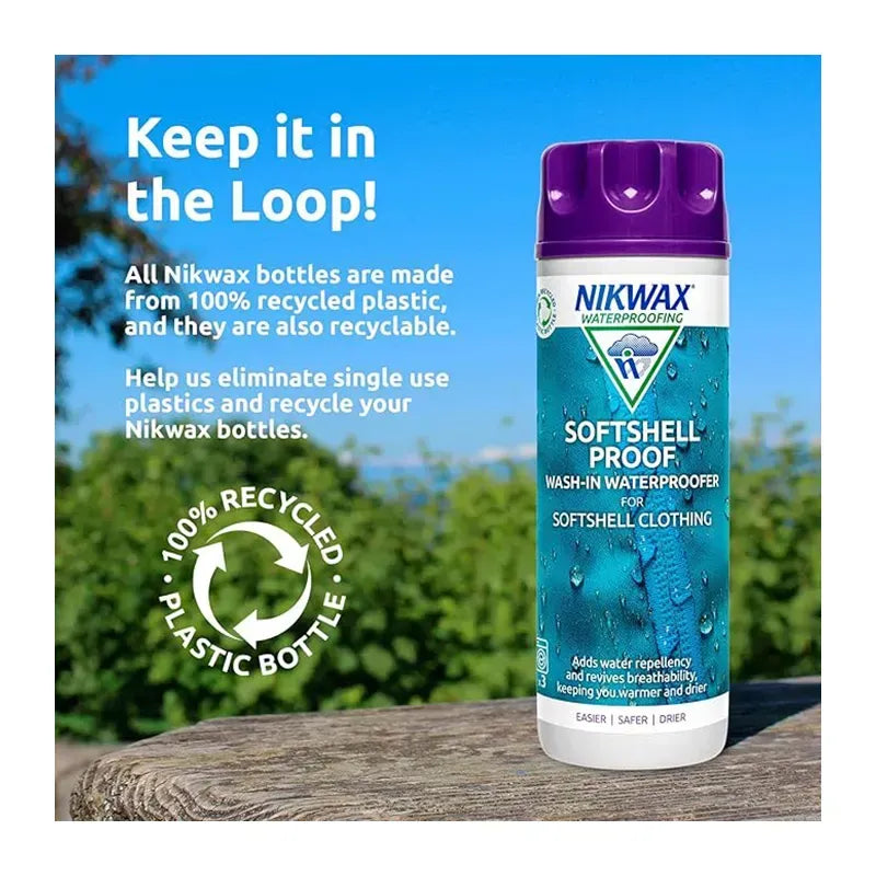 Просочення Nikwax SoftShell Proof Wash-In 300ml
