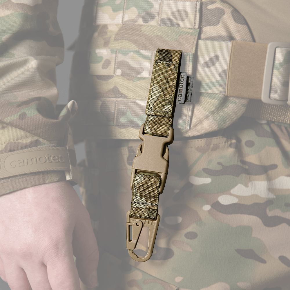 Кріплення Molle з гачком та фастексом MC