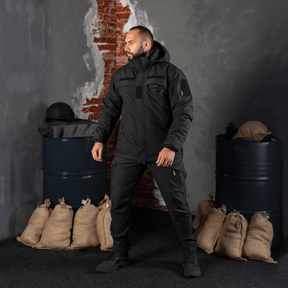 Куртка Patrol System 4.0 RainWall Чорна