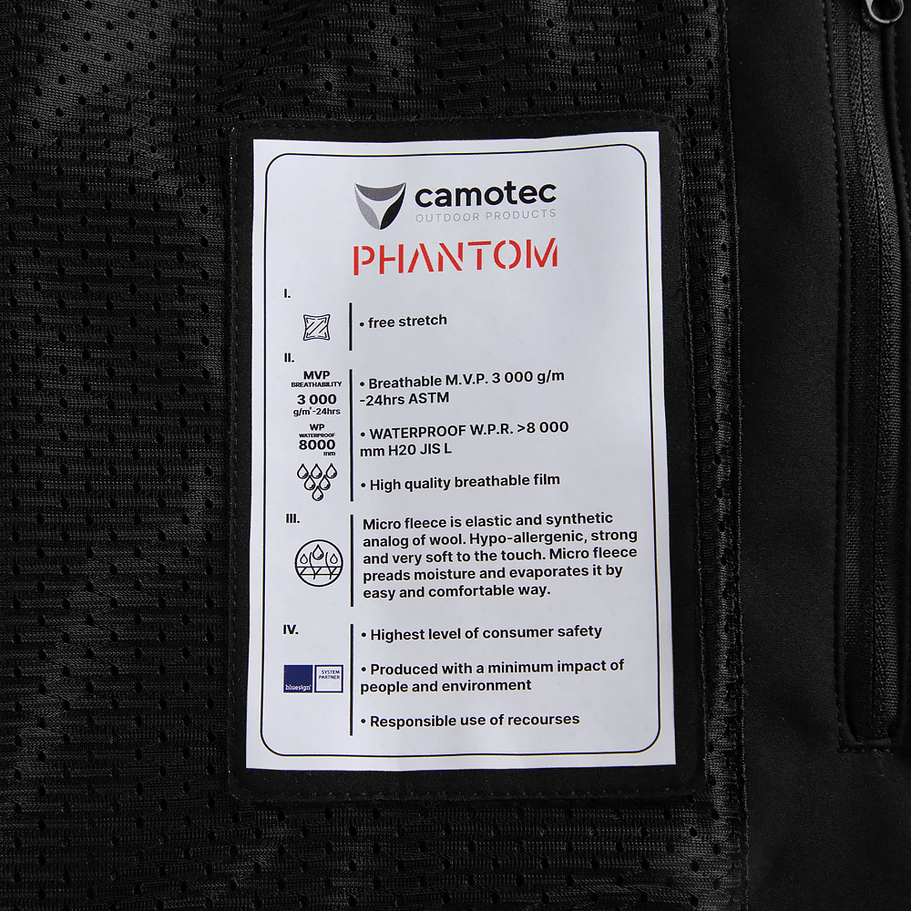 Куртка Phantom System Чорна