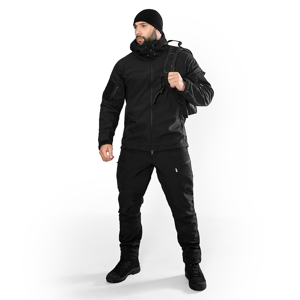 Куртка Stalker SoftShell Чорна