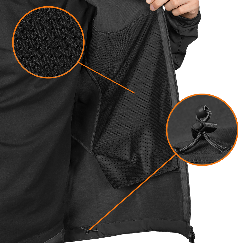 Куртка-вітрівка Falcon 2.0 DWB Чорна