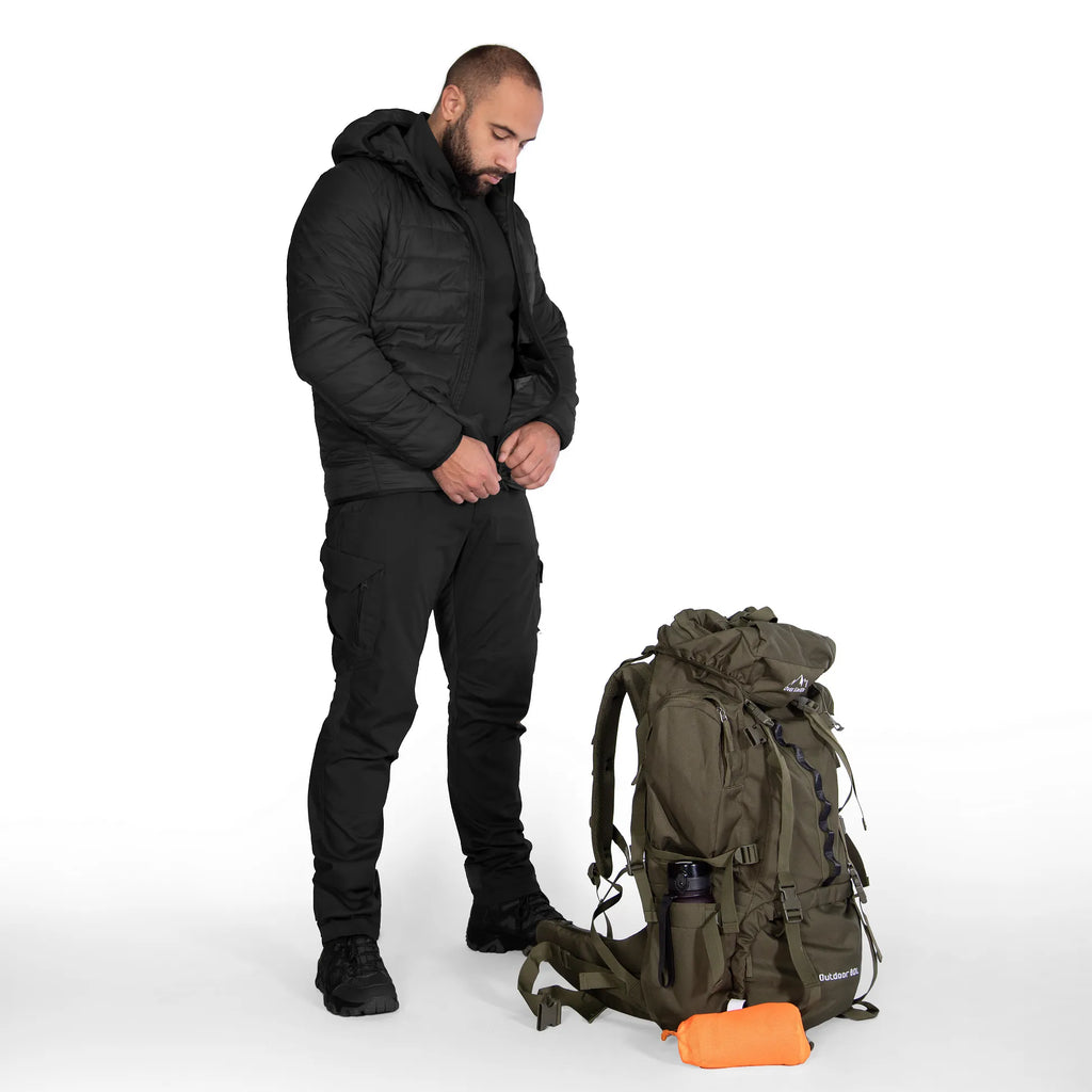 Легкий Пуховик Storm Hood 2.0 Чорний