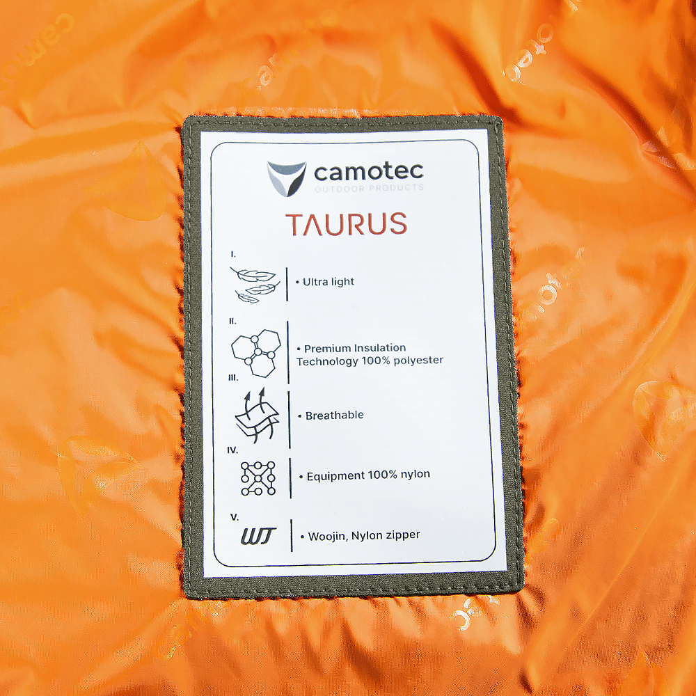 Легкий Пуховик Taurus Олива