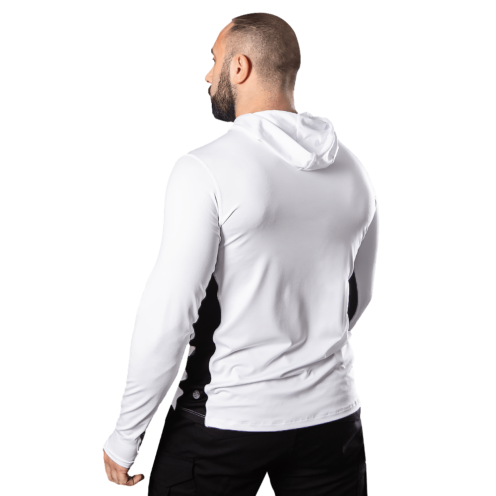 Лонгслів Chiton AirPro Hood Білий