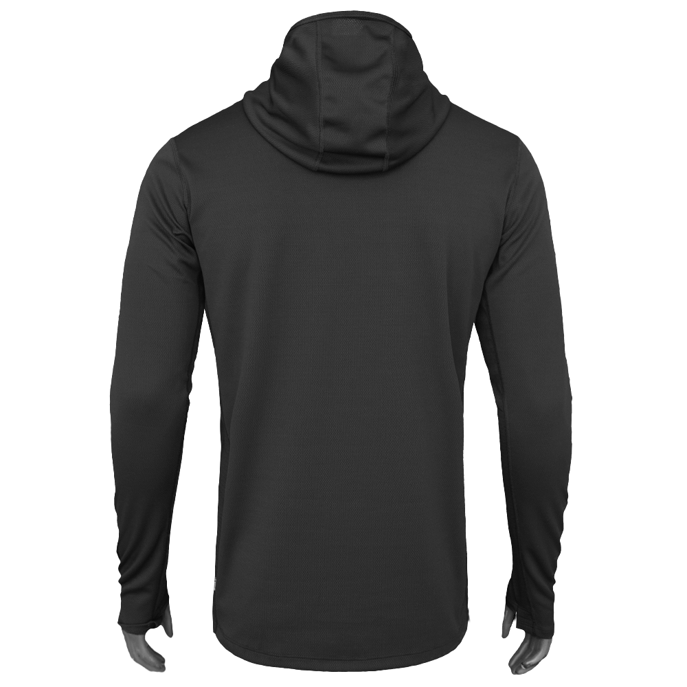 Лонгслів Chiton Air Hood Чорний