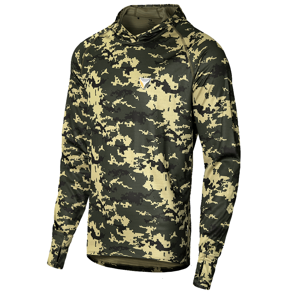 Лонгслів Hood Antistatic UA DIGITAL WOODLAND
