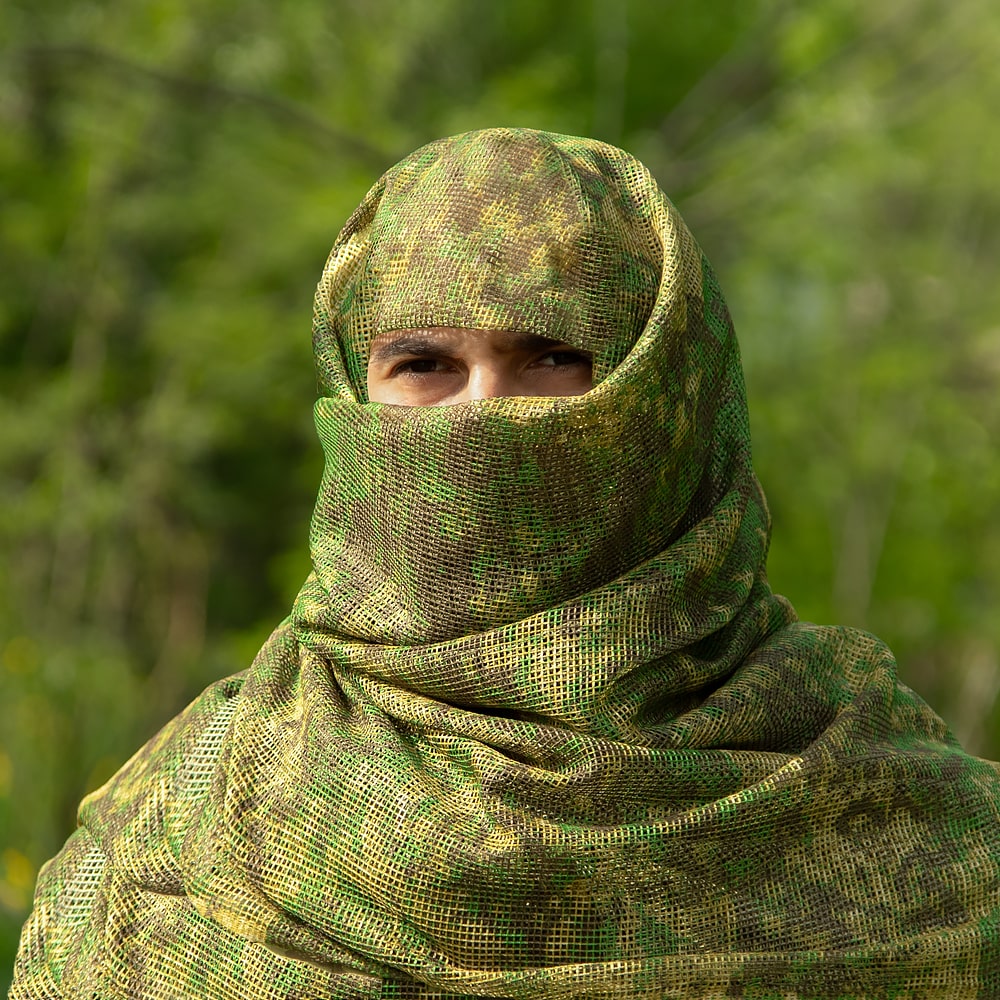 Маскувальний шарф-сітка SFVS 2.0 Pencott Green