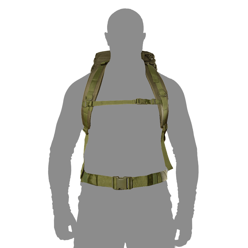 Рюкзак BigBag 80L Oxford PVC Олива