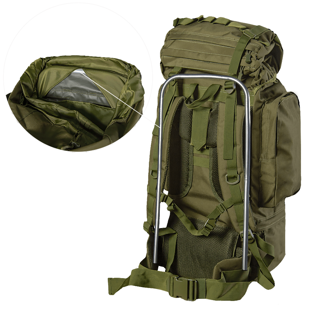 Рюкзак BigBag 80L Oxford PVC Олива